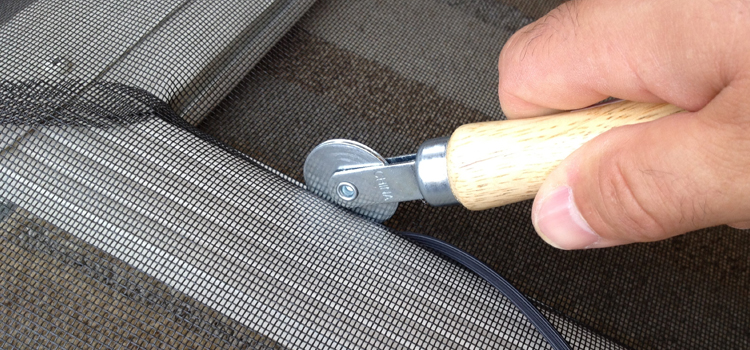 metal screen door repair in Guadalupe